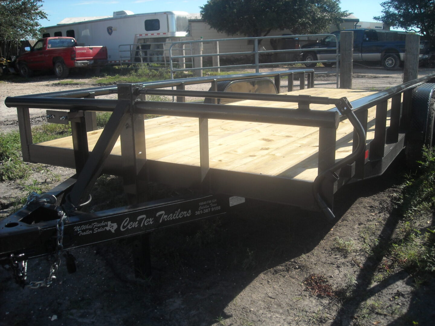 Utility trailer available at McWha Fischer Trailer Sales