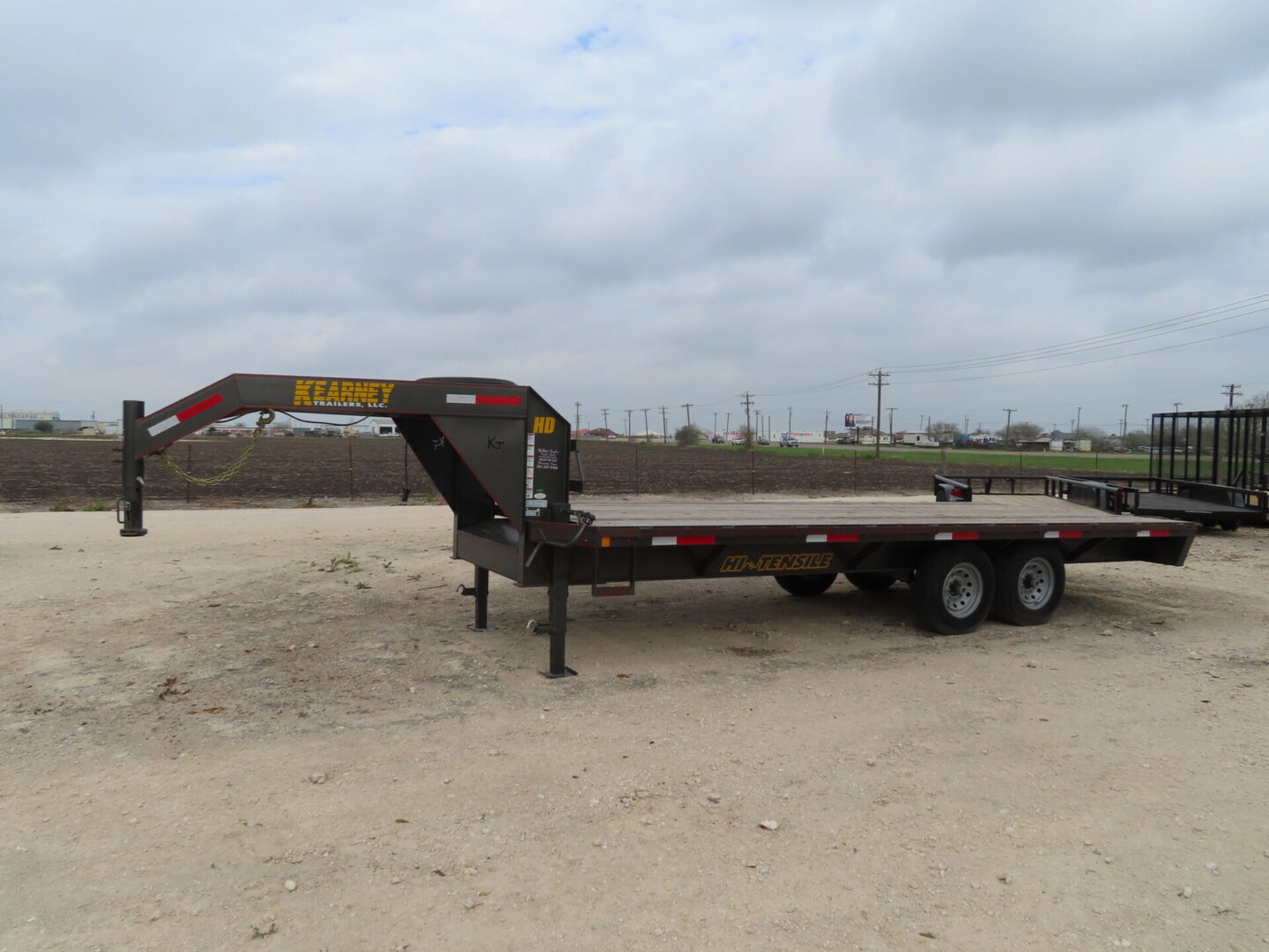 Deckover trailer for sale at McWha Fischer Trailer Sales