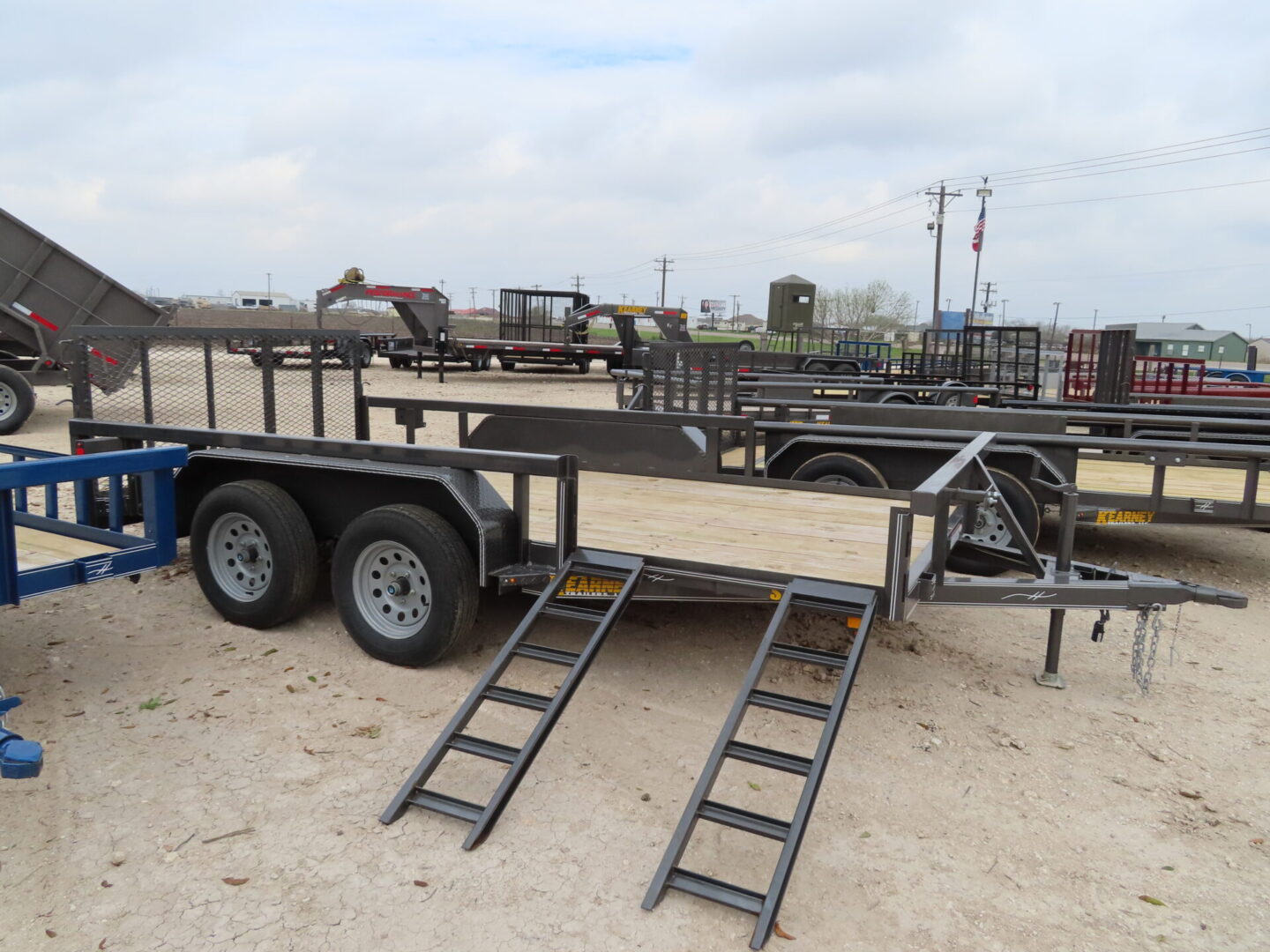 Utility trailer at McWha Fischer in Robstown