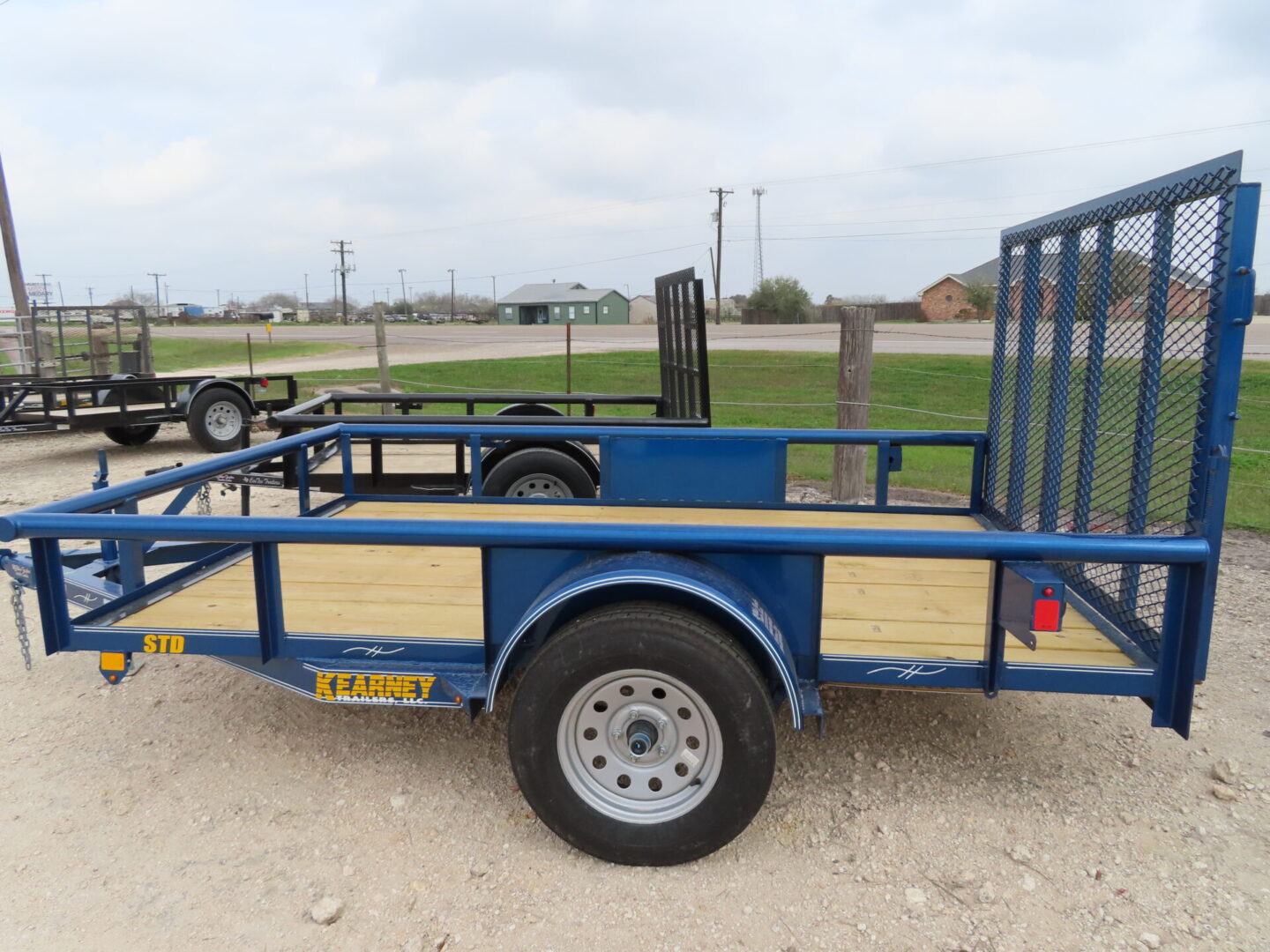 Tandem axle utility trailer at McWha Fischer in Robstown TX
