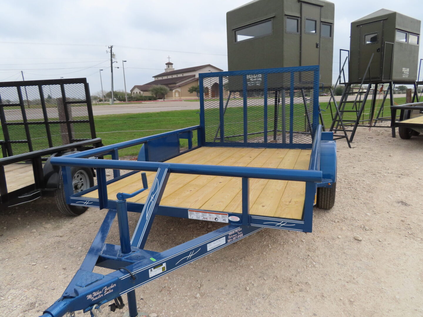Tandem axle utility trailer for sale at McWha Fischer