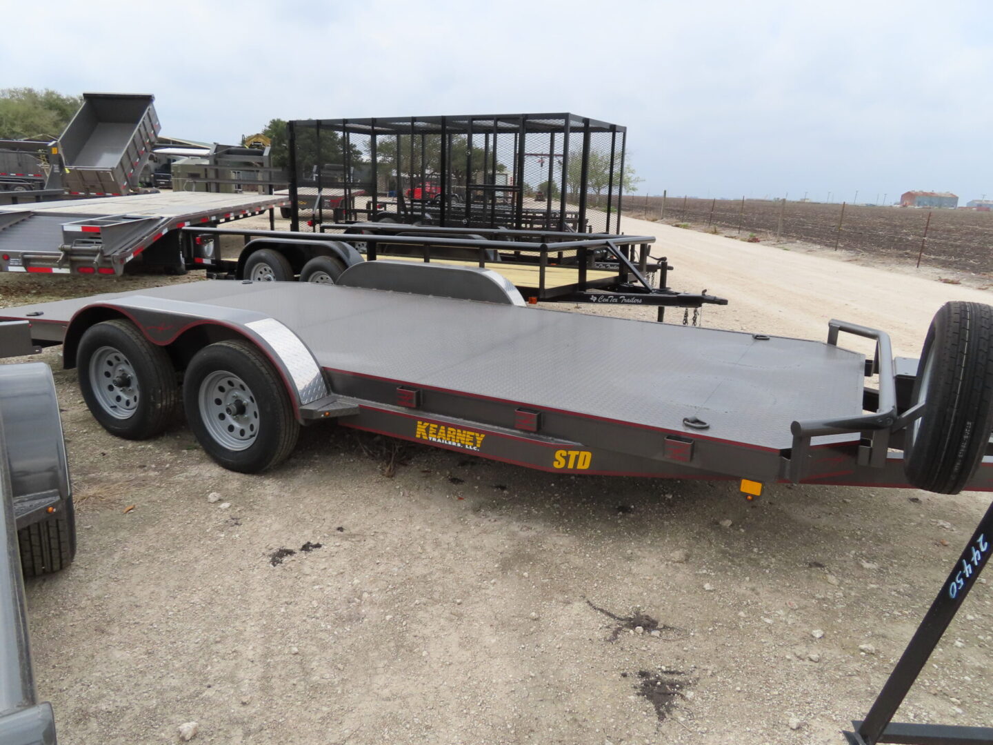 Car hauler trailer at McWha Fischer Trailer Sales