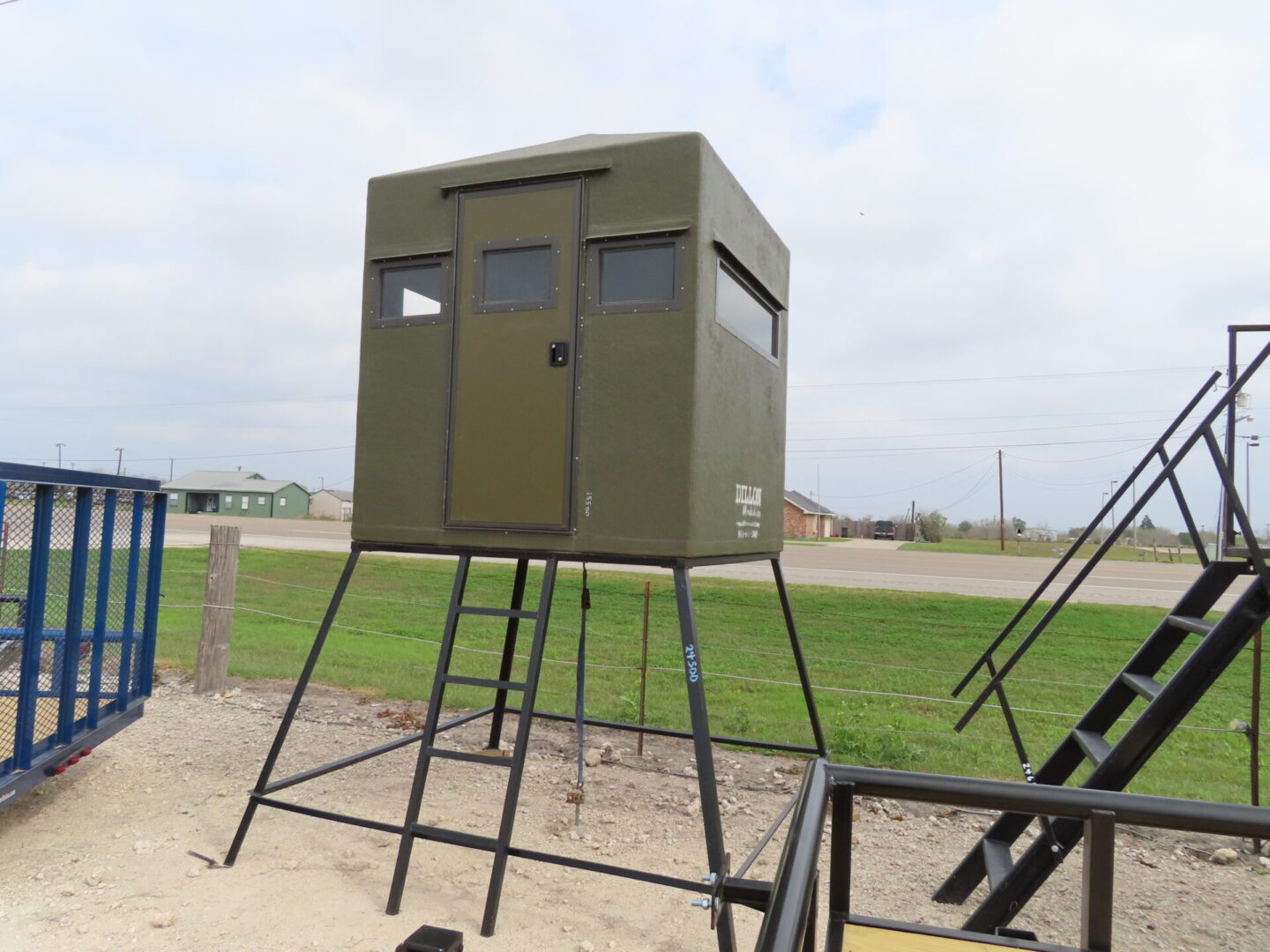 Deer blind stand at McWha Fischer Trailer Sales