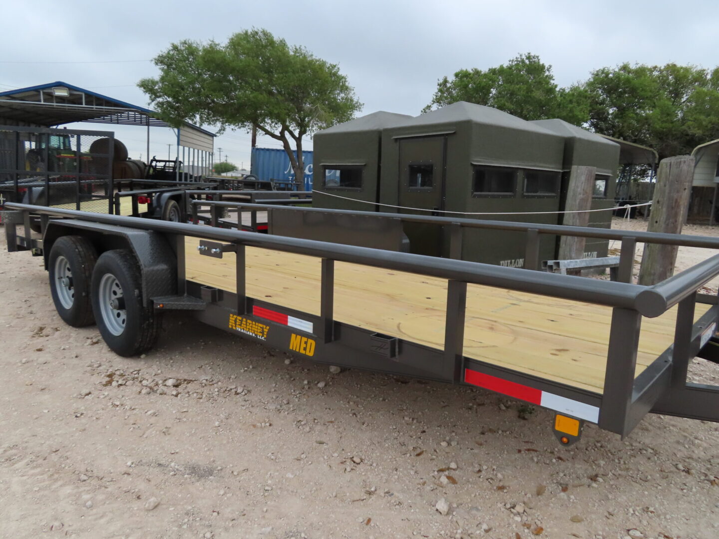 Utility trailer at McWha Fischer Trailer Sales Robstown