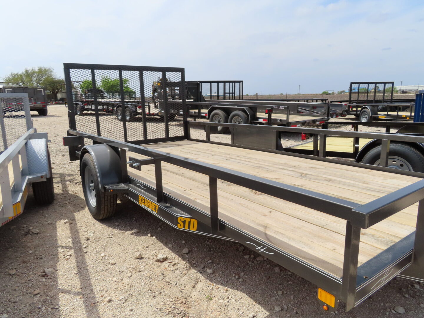 Tandem axle utility trailer for sale in South Texas