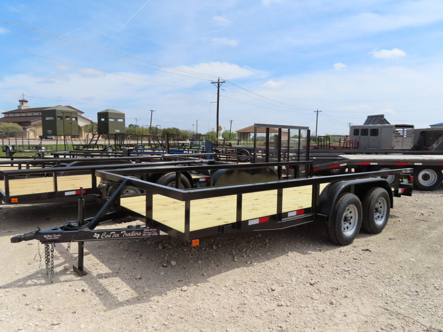 Utility trailer at McWha Fischer
