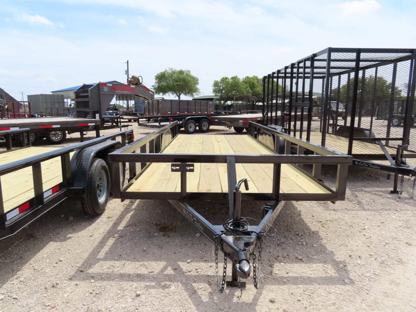 Utility trailer at McWha Fischer Trailer Sales