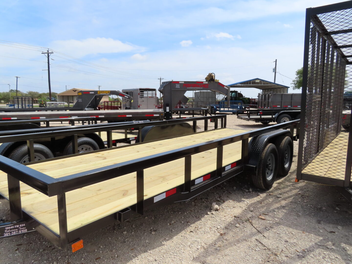 Utility trailer for sale at McWha Fischer in Robstown TX