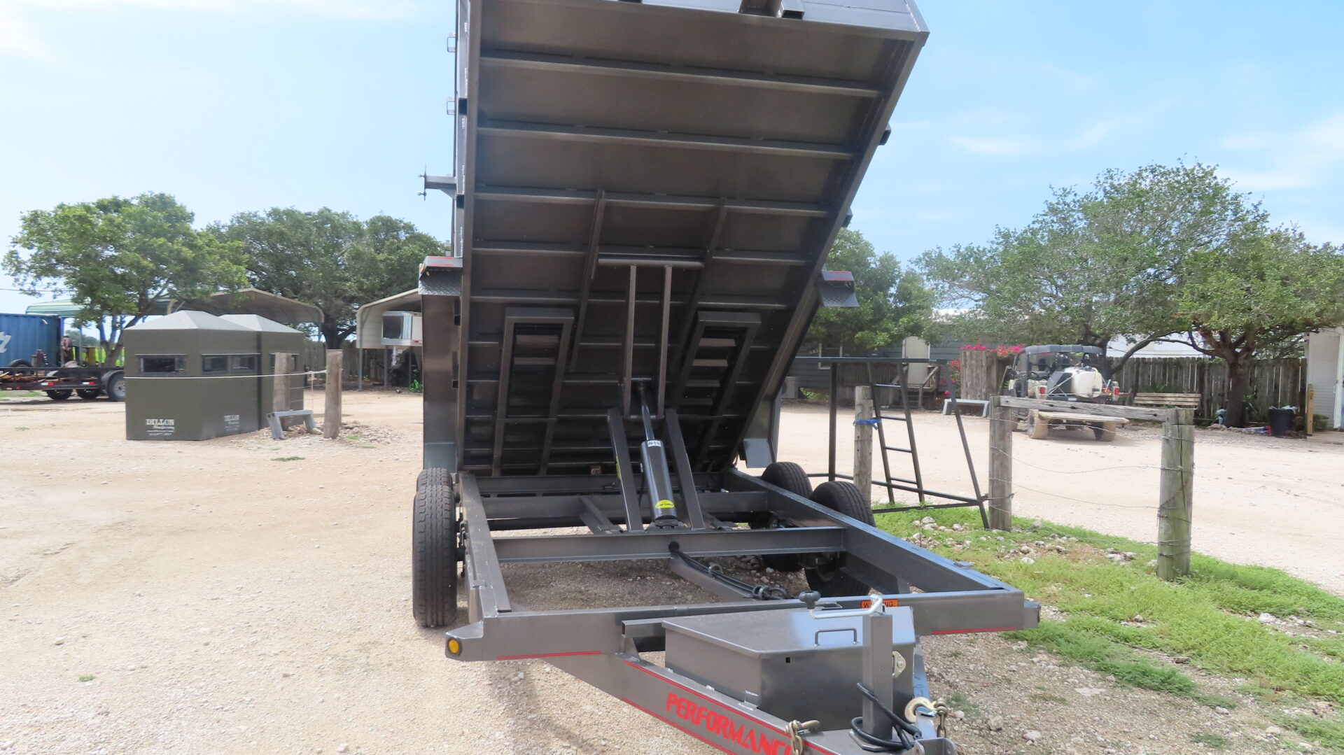 Tandem axle dump trailer in Robstown TX