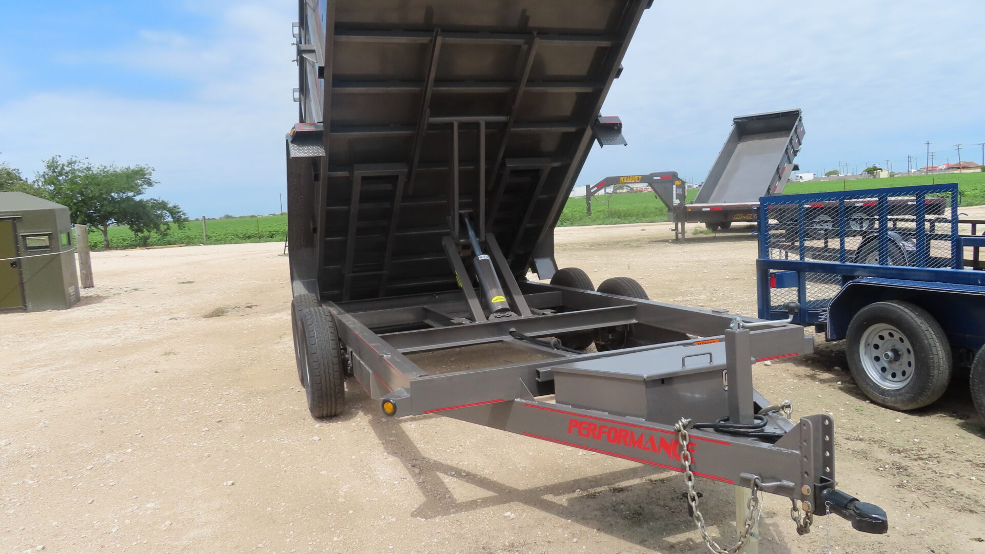 Dump trailer at McWha Fischer in Robstown
