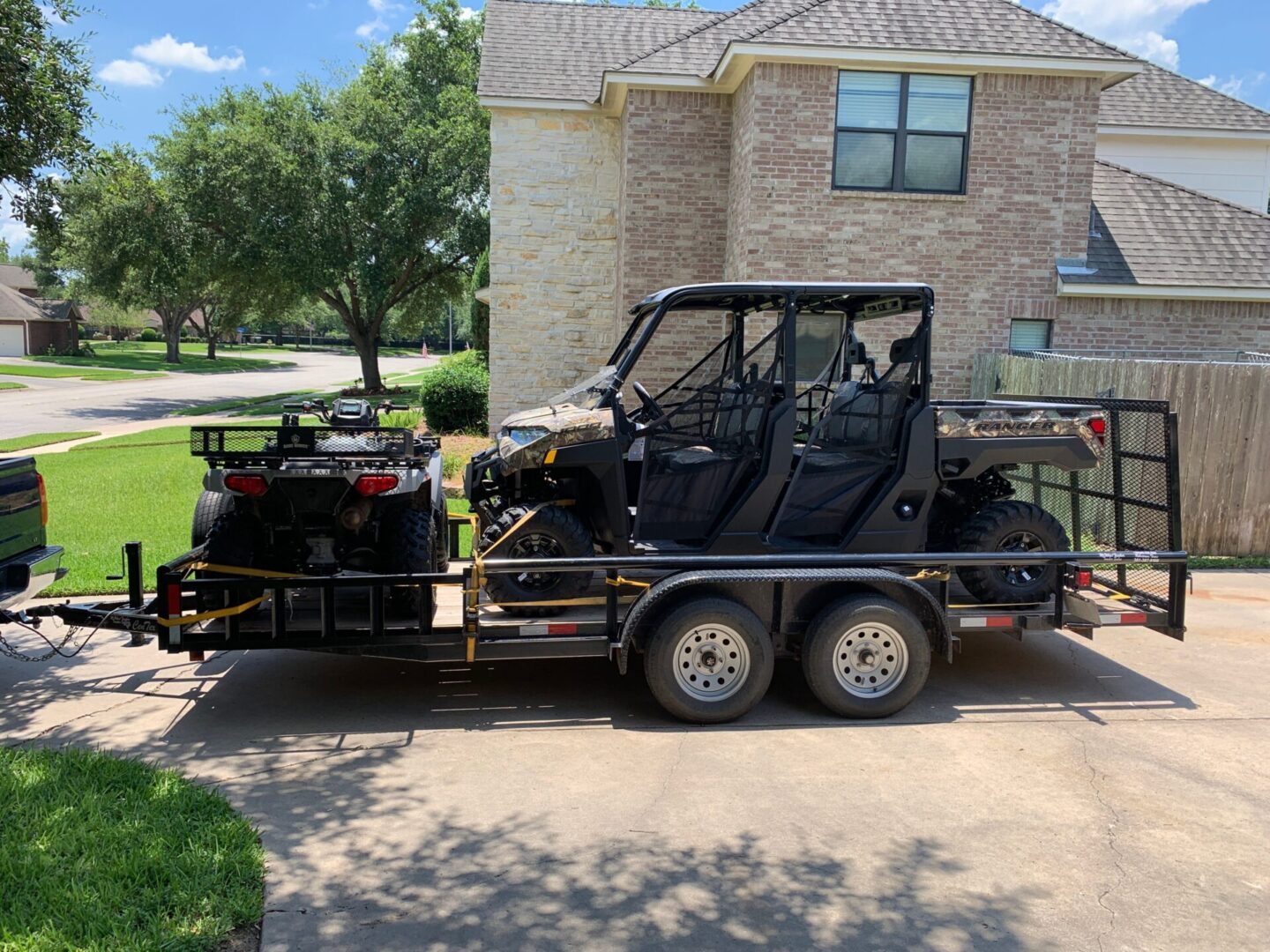 Equipment hauler trailer for sale at McWha Fischer
