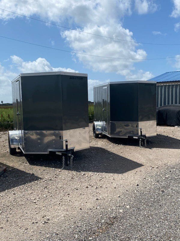 Single axle cargo trailer for sale at McWha Fischer in Robstown TX