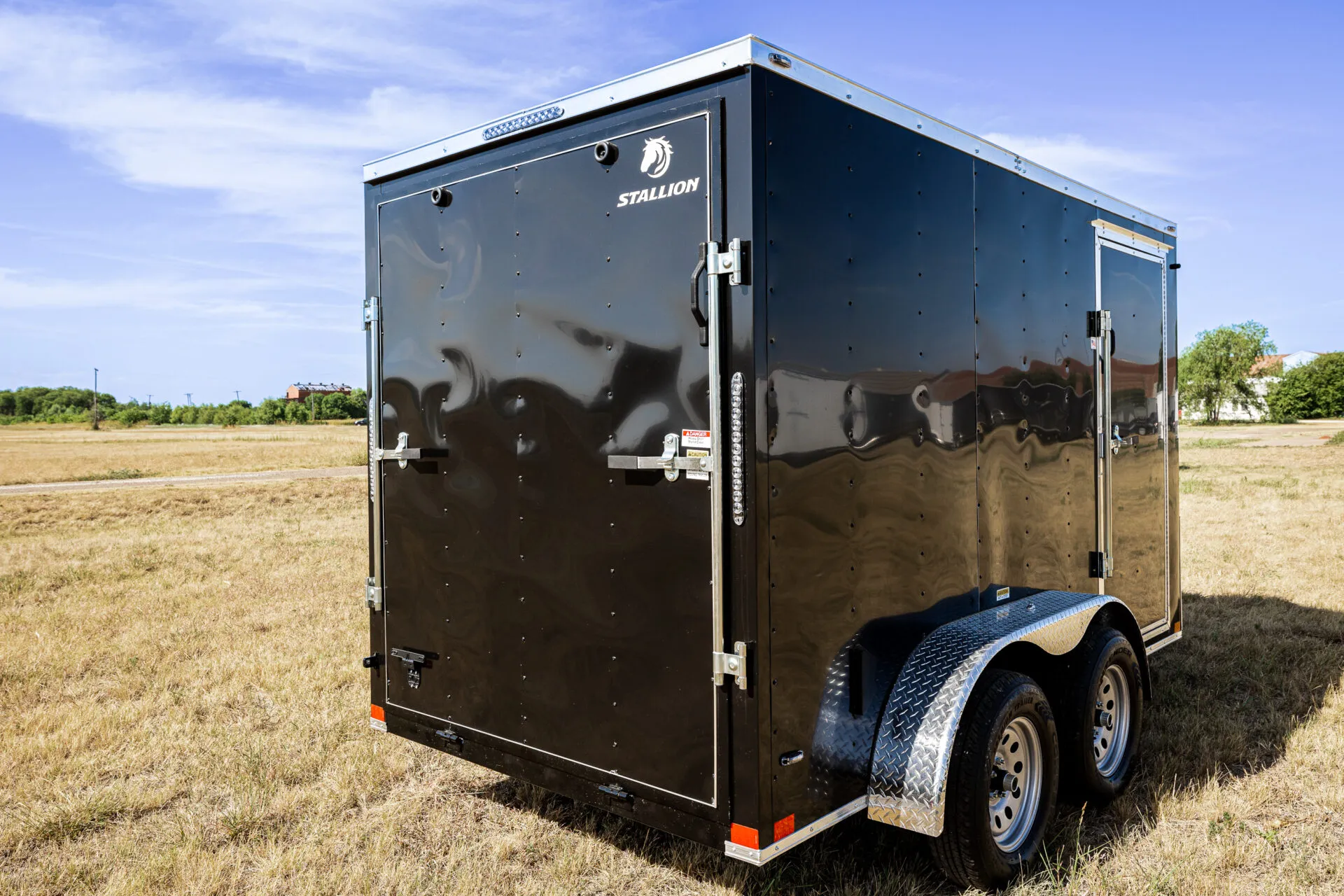 Double axle cargo trailer at McWha Fischer in Robstown TX