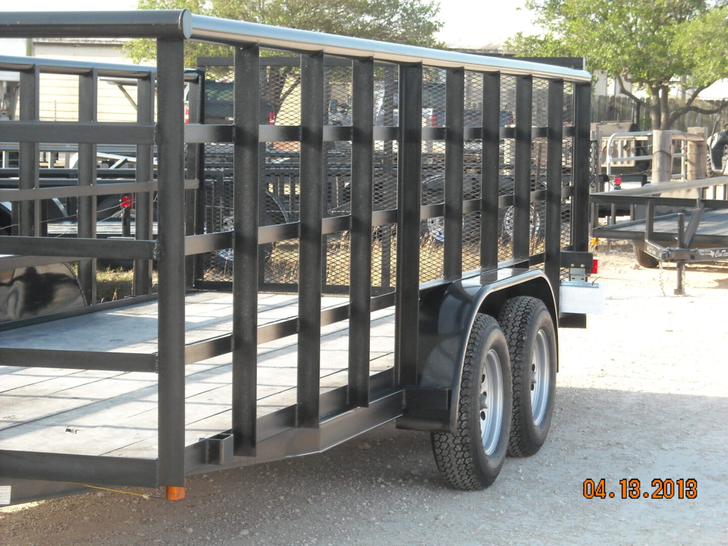 Tandem axle utility trailer at McWha Fischer Trailer Sales